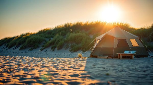 Les secrets des campings charmants sur la côte atlantique